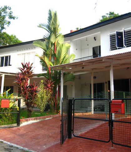 THE house