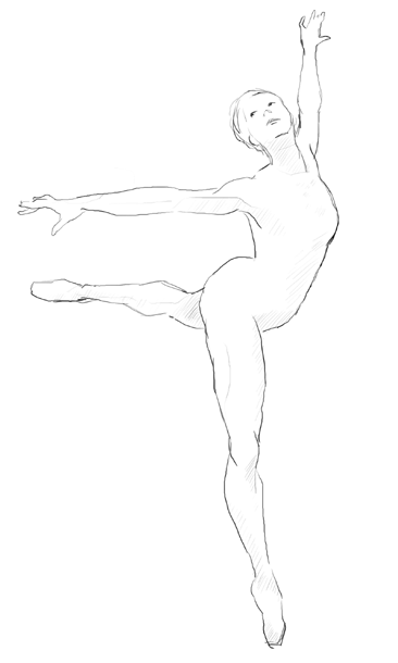 expiration date - ballet sketch