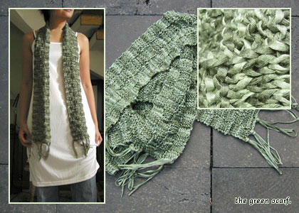 the green scarf